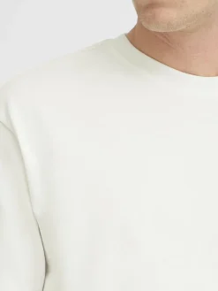 BLEND Shirts<Herren Rundhalsshirt - BHFISHER weiß uni