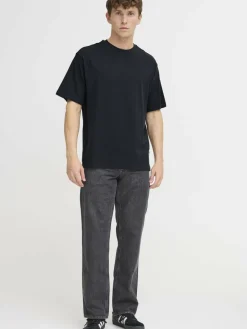 BLEND Shirts<Herren Rundhalsshirt - BHFISHER blau uni