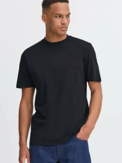 BLEND Shirts<Herren Rundhalsshirt - BHIVO 2 pack oliv uni