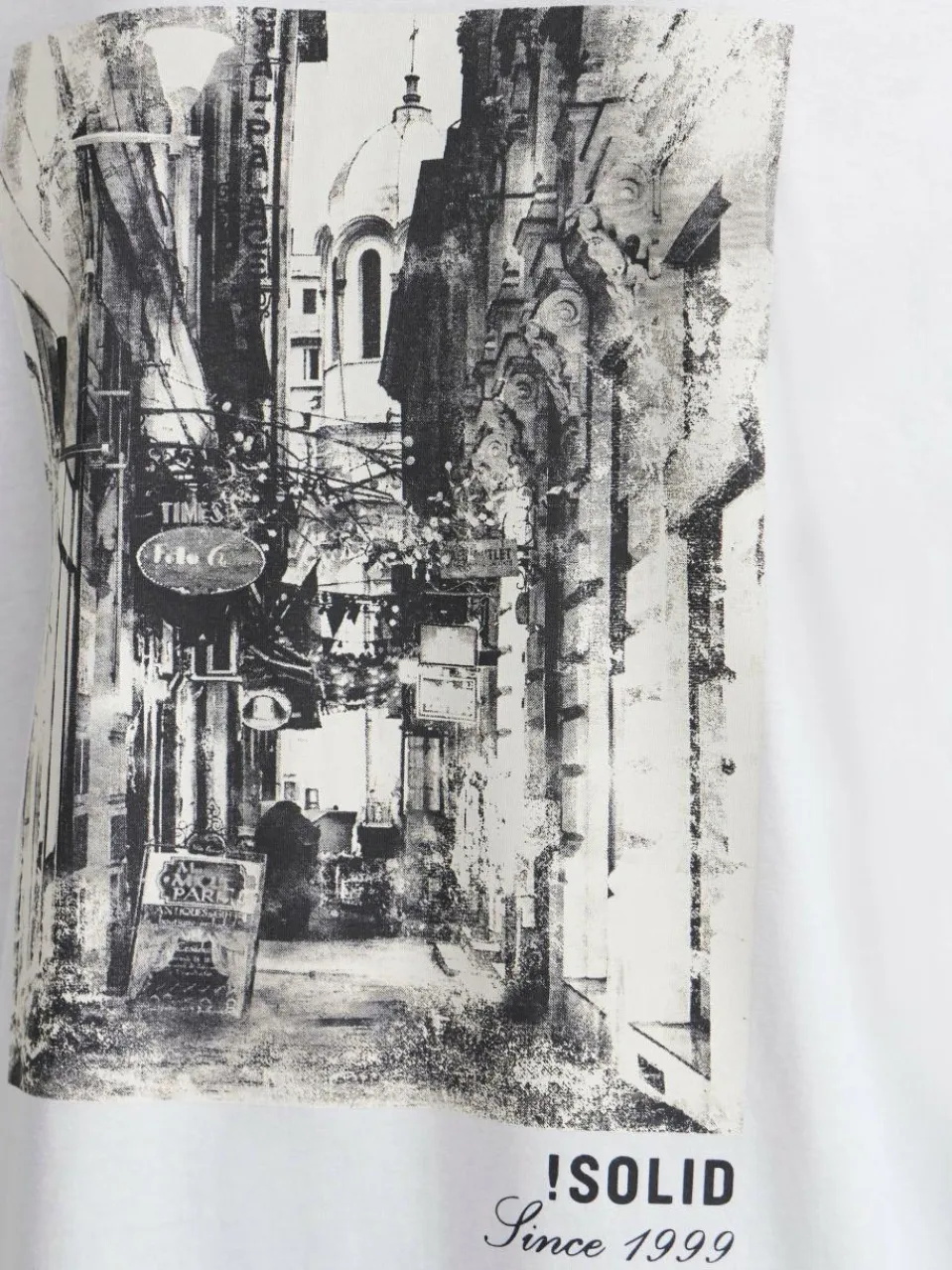 Herren Solid Shirts>Herren Rundhalsshirt - SDBILOP