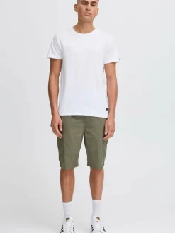 Solid Shirts<Herren Rundhalsshirt - SDJUAN weiß uni