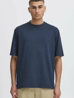 Herren Solid Shirts>Herren Rundhalsshirt - SDJULIAN