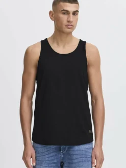 Solid Shirts<Herren Rundhalsshirt - SDJULISTO schwarz uni