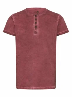 Solid Shirts<Herren Rundhalsshirt - SDTihn rot gemustert