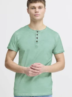 Herren Solid Shirts>Herren Rundhalsshirt - SDTihn