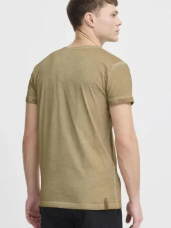 Herren Solid Shirts>Herren Rundhalsshirt - SDTihn