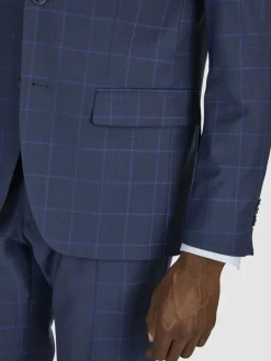 Daniel Hechter Sakkos<Herren Sakko blau kariert