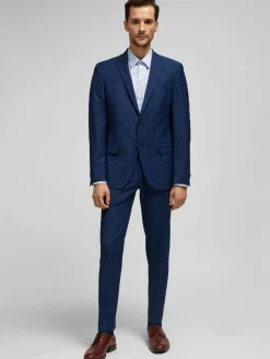 Daniel Hechter Sakkos<Herren Sakko blau kariert