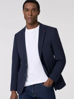 Roy Robson Sakkos<Herren Sakko blau uni