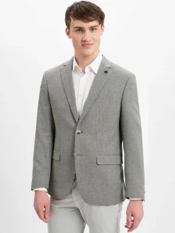 Daniel Hechter Sakkos<Herren Sakko schilf beige strukturiert