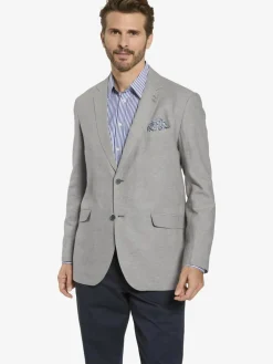 BABISTA Sakkos<Herren Sakko - MILANVETTI grau uni