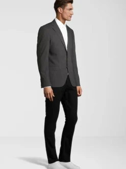 Steffen Klein Anzüge<Herren Sakko - Slim Fit anthrazit uni