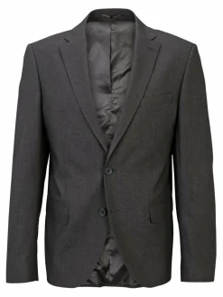 Steffen Klein Anzüge<Herren Sakko - Slim Fit anthrazit uni