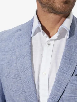 BABISTA Sakkos<Herren Sakko - VARDOR blau kariert