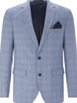 BABISTA Sakkos<Herren Sakko - VARDOR blau kariert