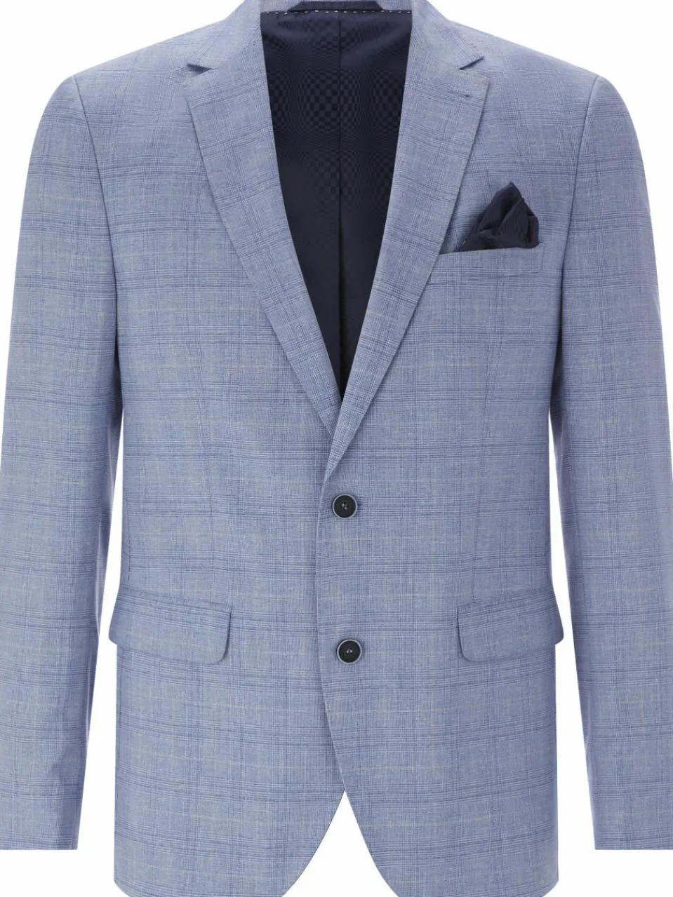 BABISTA Sakkos<Herren Sakko - VARDOR blau kariert