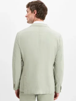 Herren Nils Sundström Anzüge>Herren Sakko mit Leinenanteil