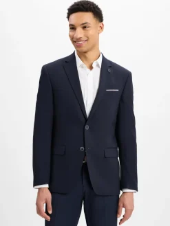 Daniel Hechter Sakkos<Herren Sakko mit Schurwolle-Anteil marine uni