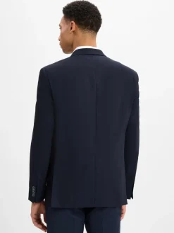 Daniel Hechter Sakkos<Herren Sakko mit Schurwolle-Anteil marine uni