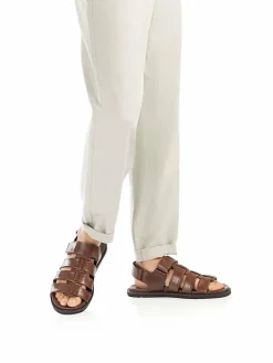 Lloyd Zehentrenner<Herren Sandale - EMORY cognac uni