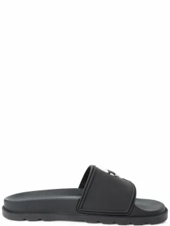KARL LAGERFELD Freizeit-Schuhe<Herren Sandalen schwarz uni