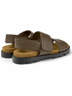 Camper Freizeit-Schuhe<Herren Sandalen - Brutus braun uni