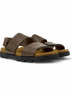 Camper Freizeit-Schuhe<Herren Sandalen - Brutus braun uni