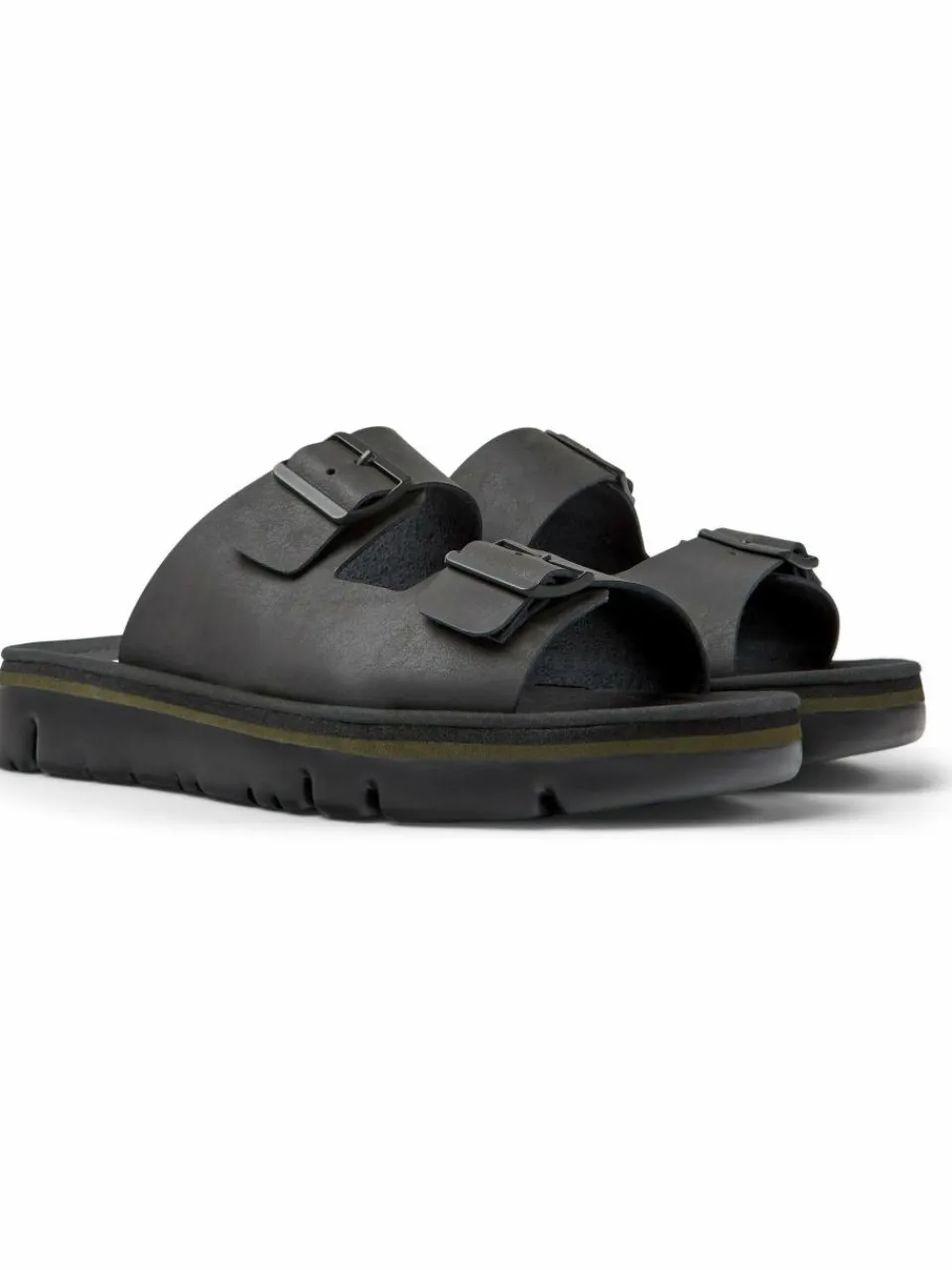 Camper Freizeit-Schuhe<Herren Sandalen - Oruga schwarz uni