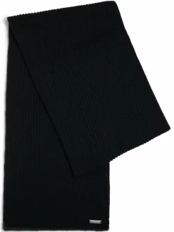 Nils Sundström Schals & Tücher<Herren Schal schwarz uni