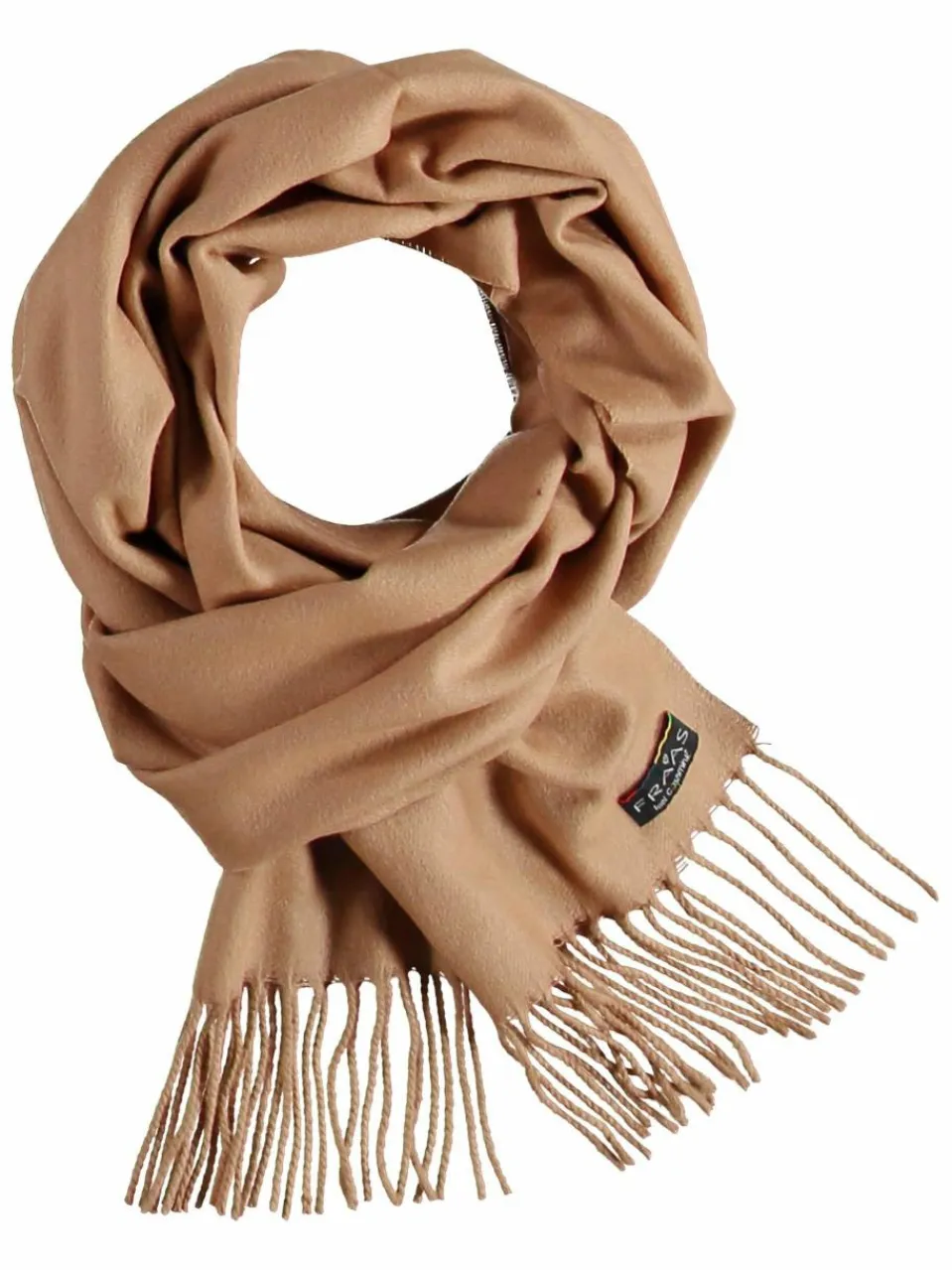 Fraas Schals & Tücher<Herren Schal camel uni