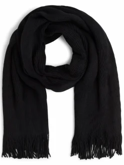 Nils Sundström Schals & Tücher<Herren Schal schwarz uni