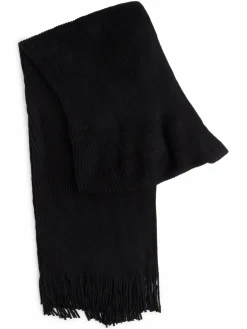 Nils Sundström Schals & Tücher<Herren Schal schwarz uni