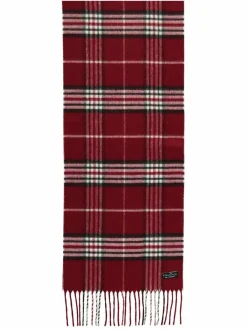 Fraas Schals & Tücher<Herren Schal rot kariert