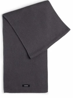 Herren Calvin Klein Schals & Tücher>Herren Schal mit Cashmere-Anteil