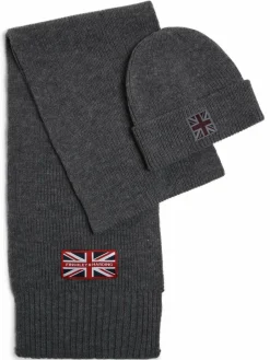Herren Finshley & Harding London Schals & Tücher|Mützen & Caps>Herren Schal und Mütze