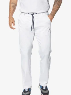 Jan Vanderstorm Hosen<Herren Schlupfhose - GJORVALD weiß uni