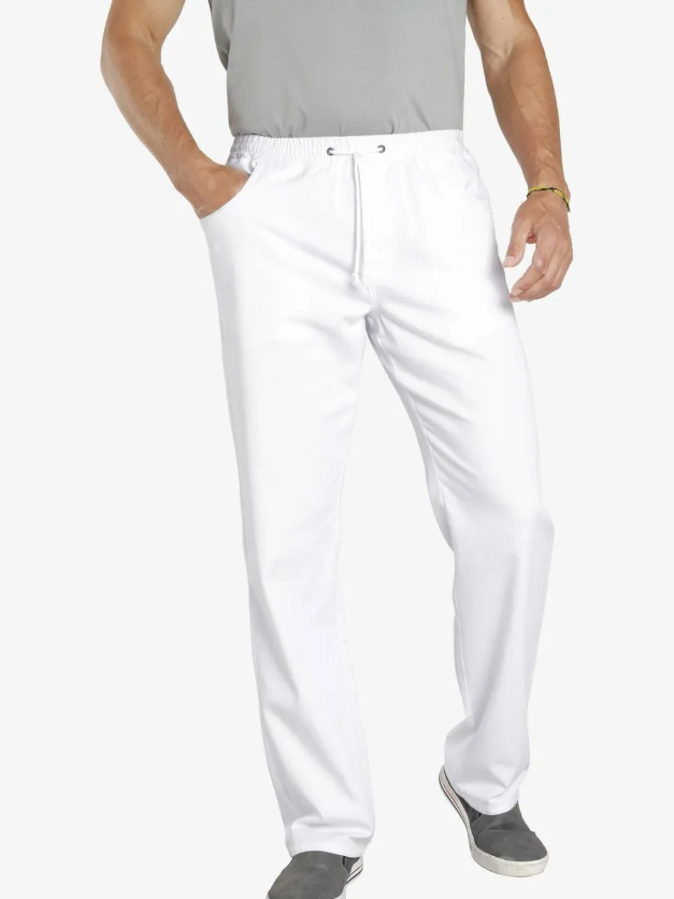 Jan Vanderstorm Hosen<Herren Schlupfjeans - DAAN weiß uni