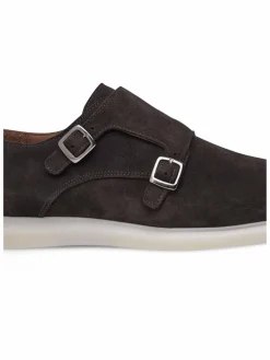 Henry Stevens Business-Schuhe|Freizeit-Schuhe<Herren Schnallenschuh – Elia DM1 braun uni