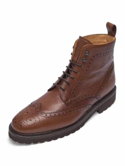 Henry Stevens Boots & Stiefeletten<Herren Schnürboots – Winston FBDB6 braun uni