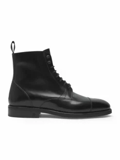 Henry Stevens Boots & Stiefeletten<Herren Schnürboots – Winston CDB2 schwarz uni