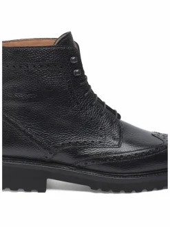 Henry Stevens Boots & Stiefeletten<Herren Schnürboots – Winston FBDB6 schwarz uni