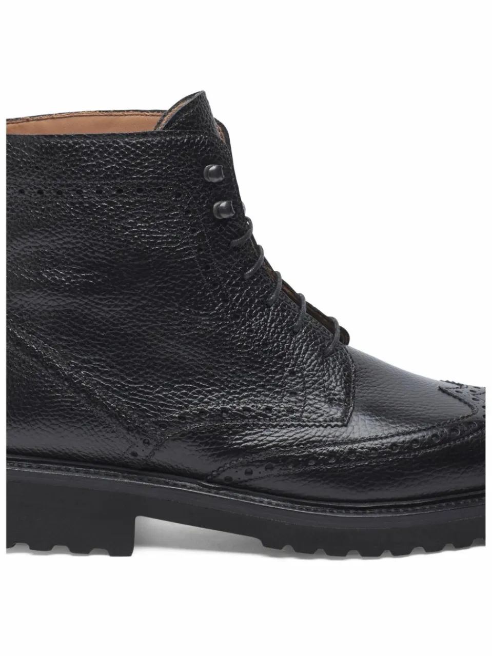 Henry Stevens Boots & Stiefeletten<Herren Schnürboots – Winston FBDB6 schwarz uni
