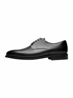 Henry Stevens Business-Schuhe|Freizeit-Schuhe<Herren Schnürer – Marshall PD schwarz uni