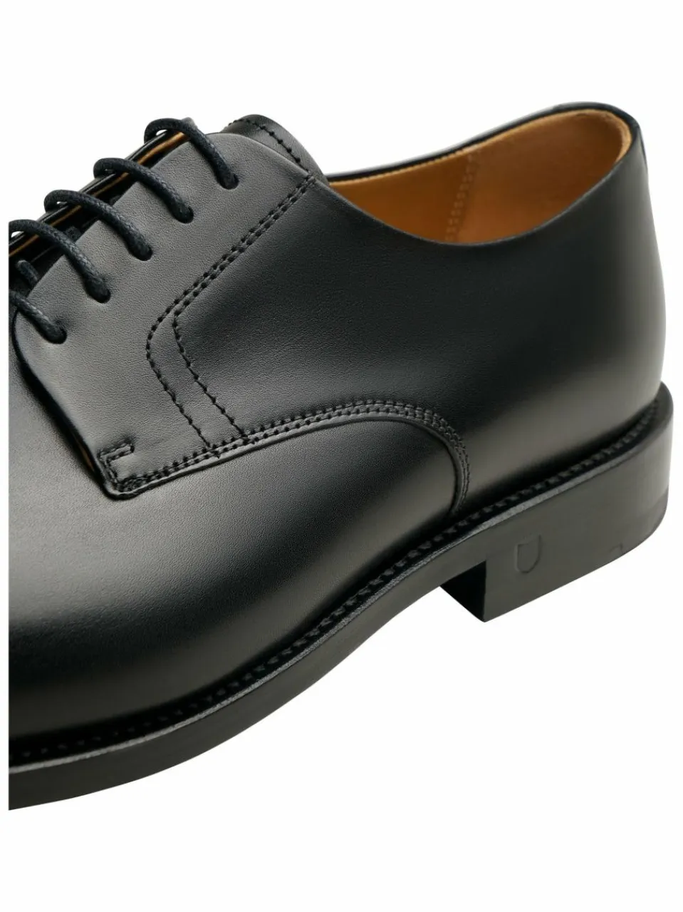 Henry Stevens Business-Schuhe|Freizeit-Schuhe<Herren Schnürer – Marshall PD schwarz uni