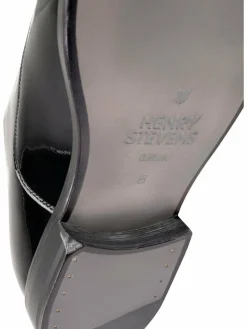 Henry Stevens Freizeit-Schuhe|Business-Schuhe<Herren Schnürer – Marshall PO schwarz uni