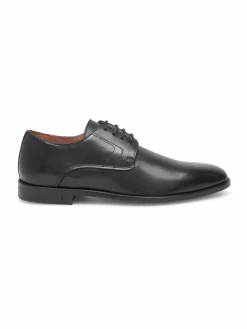 Henry Stevens Business-Schuhe<Herren Schnürer – Wallace PD schwarz uni