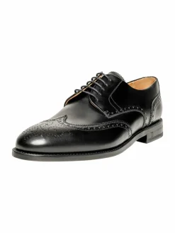 Henry Stevens Business-Schuhe|Freizeit-Schuhe<Herren Schnürer – Winston FBD schwarz uni