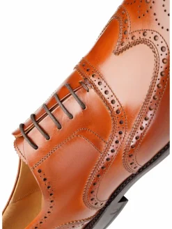 Henry Stevens Freizeit-Schuhe|Business-Schuhe<Herren Schnürer – Winston FBO cognac uni