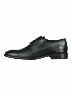 Roy Robson Business-Schuhe<Herren Schnürschuh schwarz uni