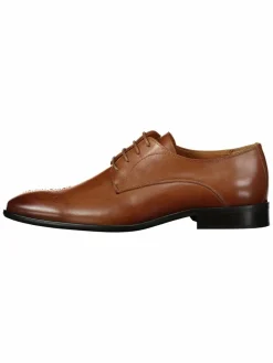 Roy Robson Business-Schuhe<Herren Schnürschuh cognac uni